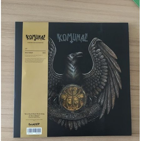 KOMUNAL - reissue Gemuruh Musik Pertiwi vinyl 12”, gold color