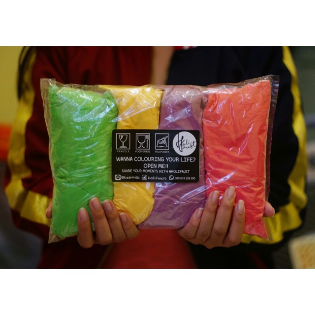 Holi holy powder / tepung bubuk warna / holipowder holypowder