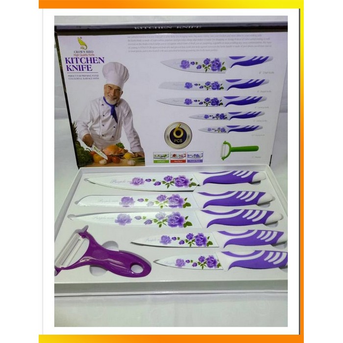 MS - Pisau Set Kitchen King 6