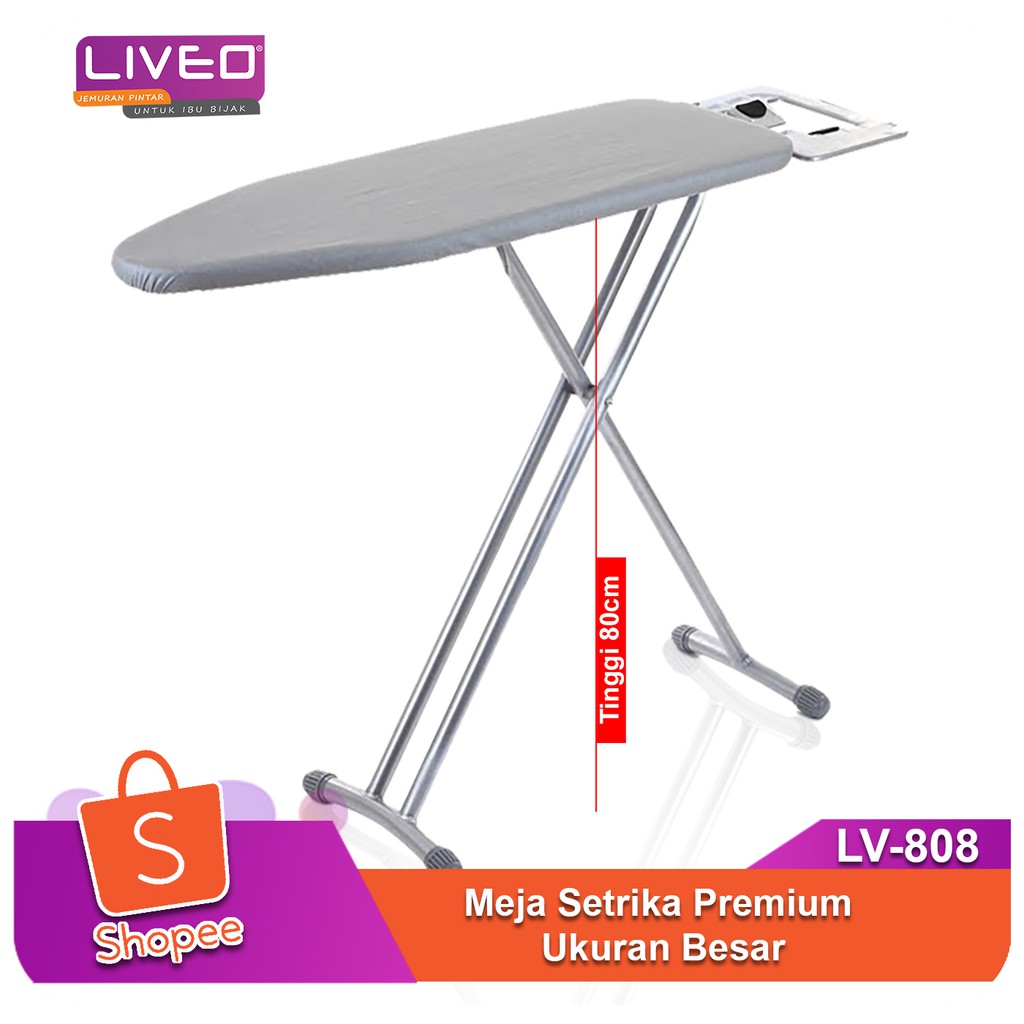 LIVEO Meja  Setrika  Premium LV808 Shopee Indonesia