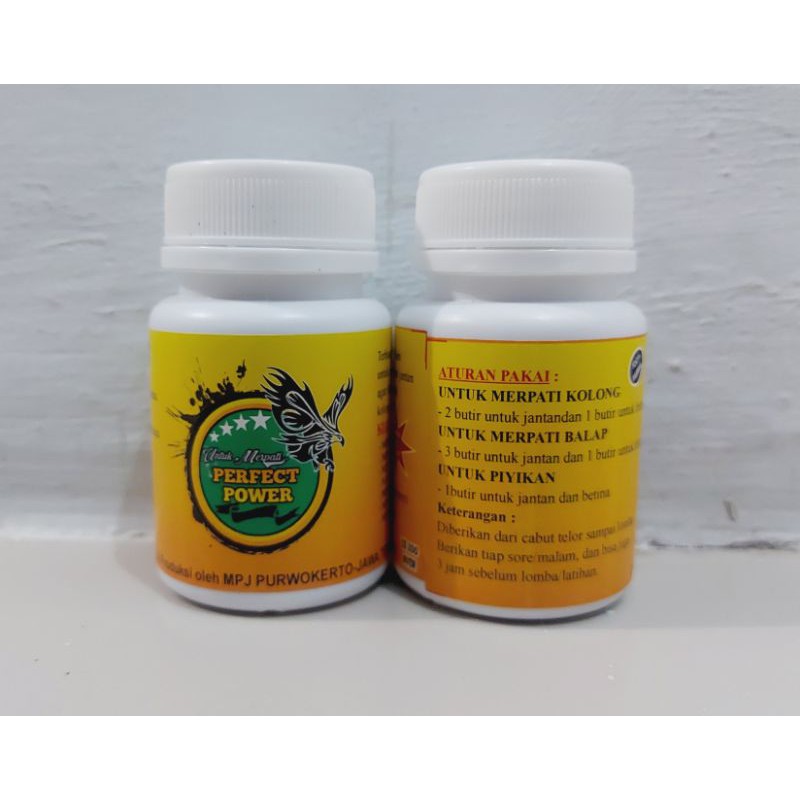 jamu merpati perfect power 200 butir