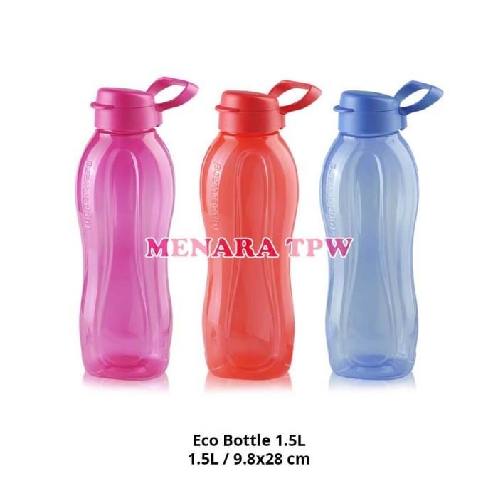 [ PRODUK ASLI PREMIUM ] TUPPERWARE Eco Bottle 1.5L 3pcs Botol Minum [A02] TERMURAH