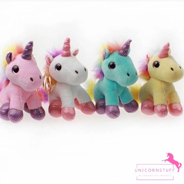 Gantungan Tas Unicorn / Gantungan Kunci Unicorn / Gantungan boneka unicorn KUALITAS BAGUS