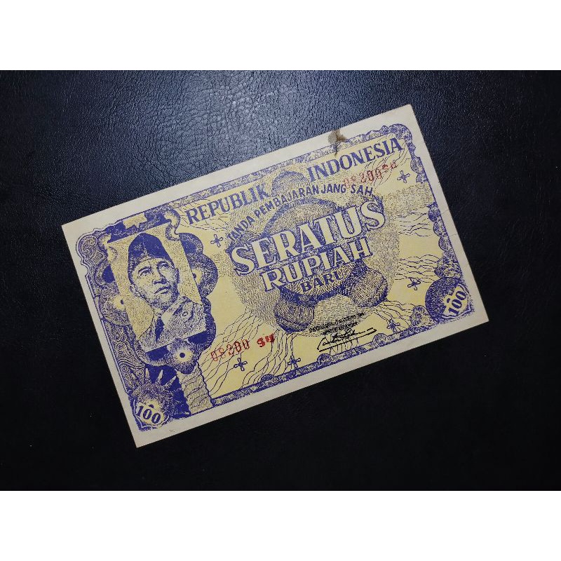 uang kuno 100 oriba 1949