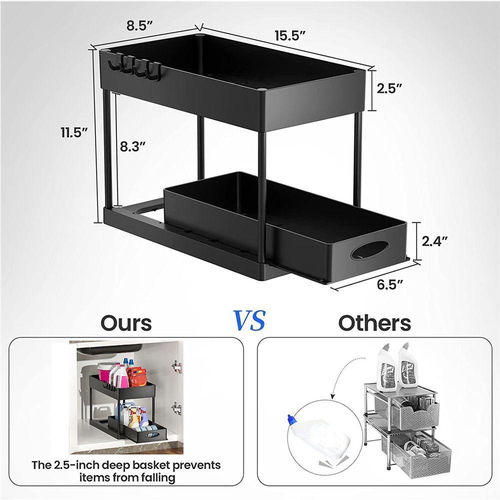 Suyo Rak Holder Spons Praktis Untuk Wastafel / Kamar Mandi