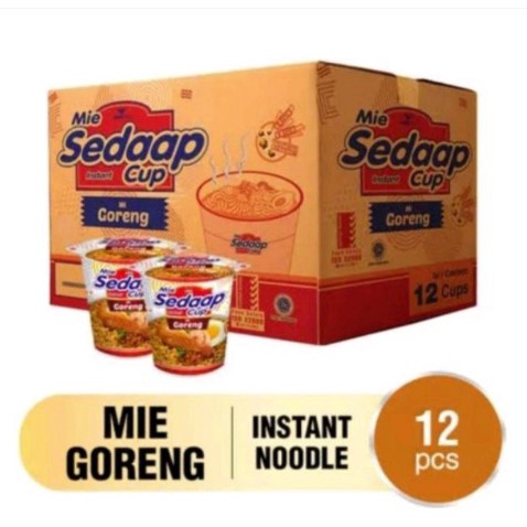 Mie Sedaap Cup Goreng 1 DUS