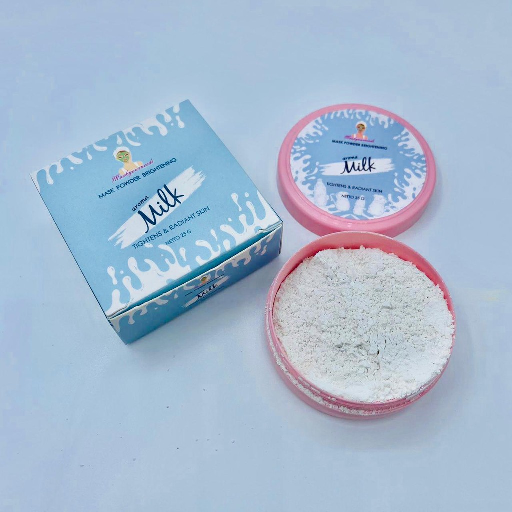 (BOSS) (MYN) Maskyourneeds 25g - Mask Powder Brightening -  Masker wajah - Masker bubuk - 25g