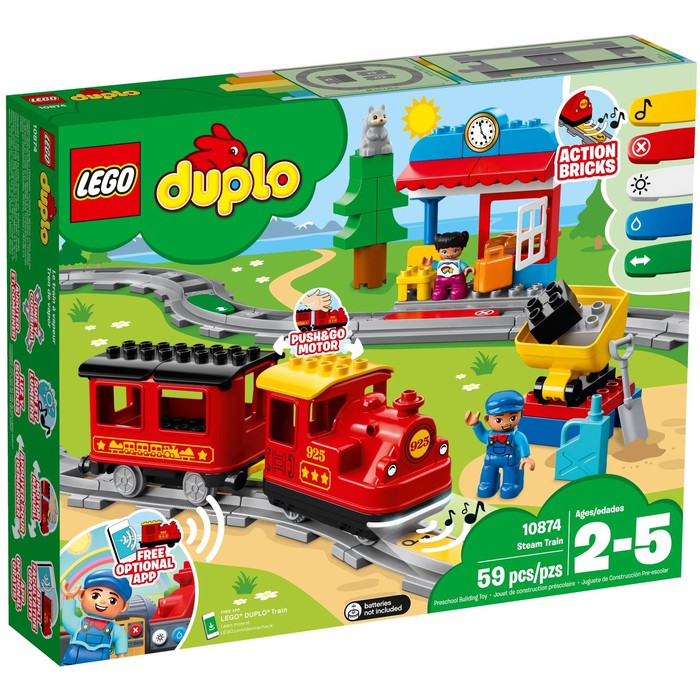 duplo lego steam train