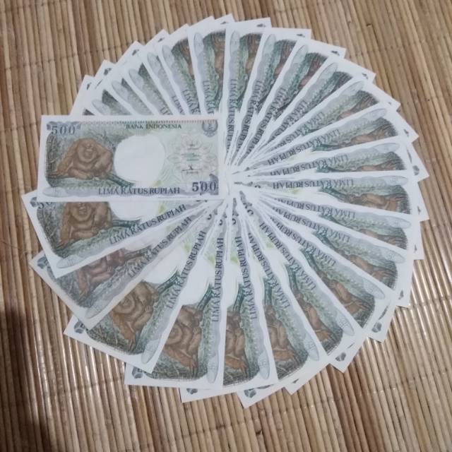 Uang lama 500 rupiah 1992