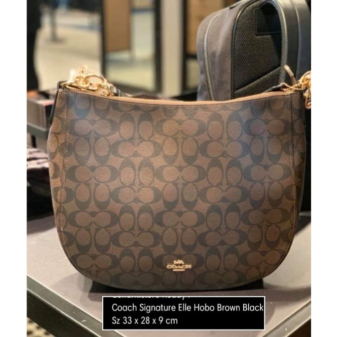 Coach Elle Nwt BROWN/BLACK