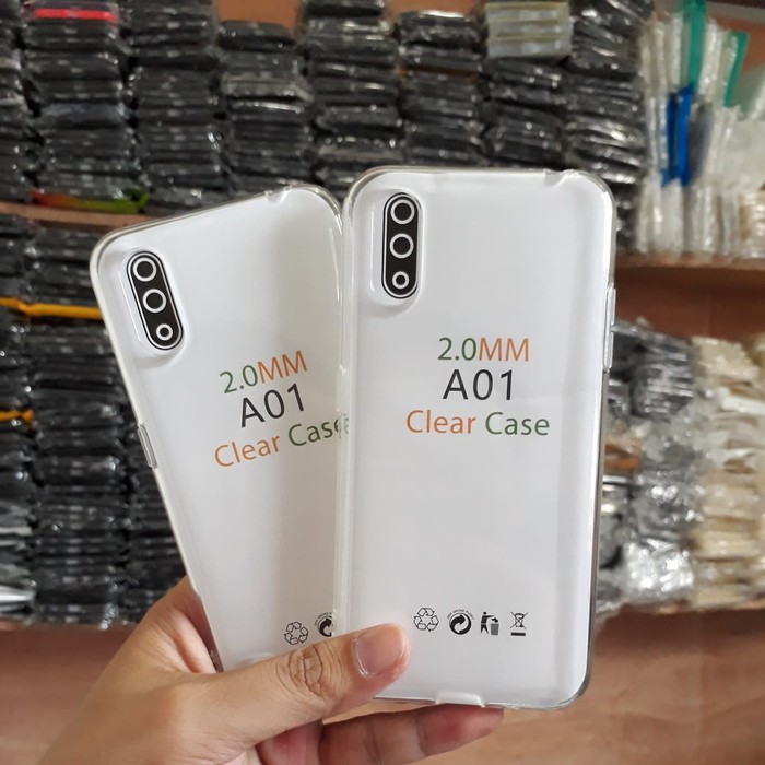 Promo Silicon Soft case Terbaru Silicon Transparan SAMSUNG GALAXY A01 Kondom