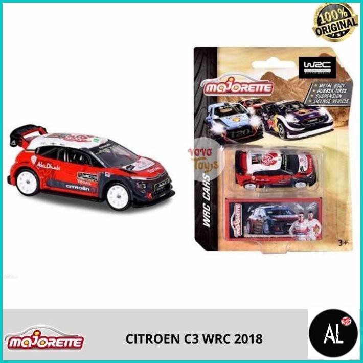 Al Majorette 1/64 Citroen C3 Wrc 2018 Total