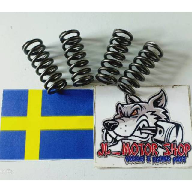 PER KLEP SWEDIA ORIGINAL JUPITER MX VIXION SATRIA FU 150 GSX 150 R15 SONIC CB150 R CBR 150 SUPRA GTR JUPITER MX KING MXKING 150 VIXION R 155 XABRE WR155 NMAX AEROX LEXI WR 155 1 Set 4 Pcs