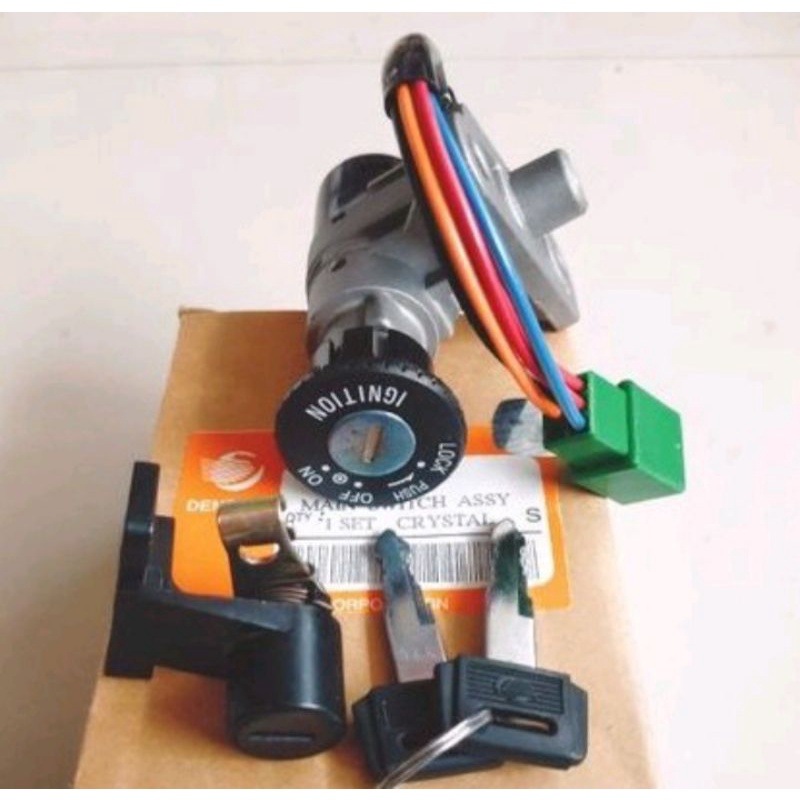 KUNCI KONTAK SET KUNCI JOK SUZUKI RC110 TORNADO CRYSTAL