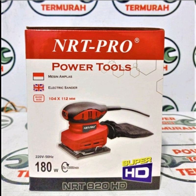 mesin amplas petak NRT PRO NRT 920 HD heavy duty / electric sander NRT PRO