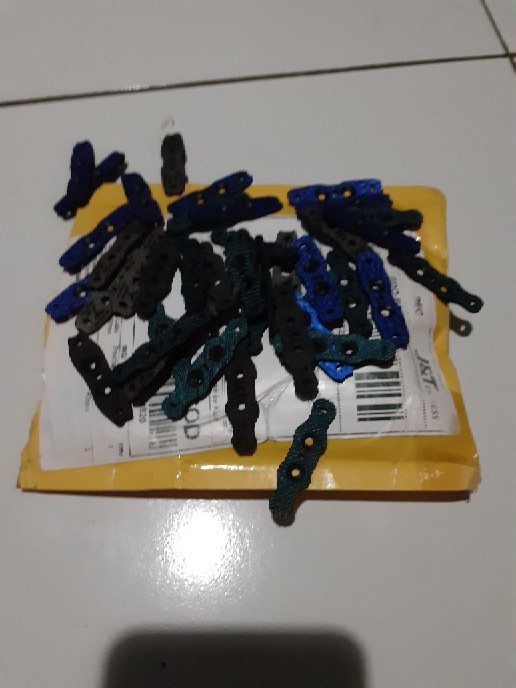 20pcs Blue Microfiber Leather Pouch 42mm 44mm 46mm Pot Bottom Positioning Microfiber Pocket