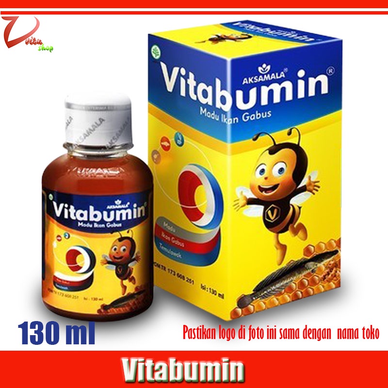 

Vitabumin Madu ikan Gabus Temulawak 130 ml