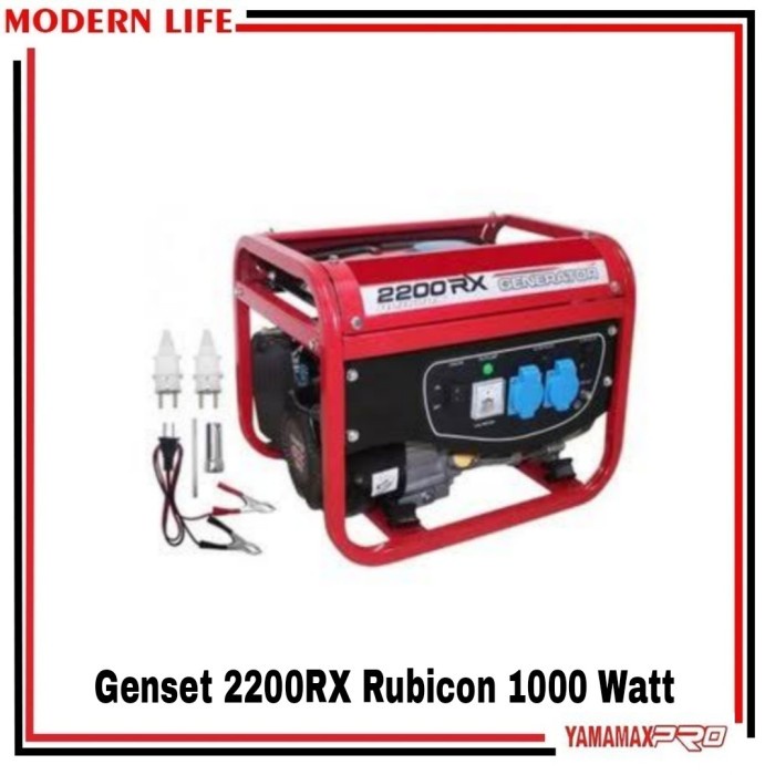 Genset/Petrol Generator Murah Yamamax Pro 2200RX Rubicon 4Tak 1000Watt