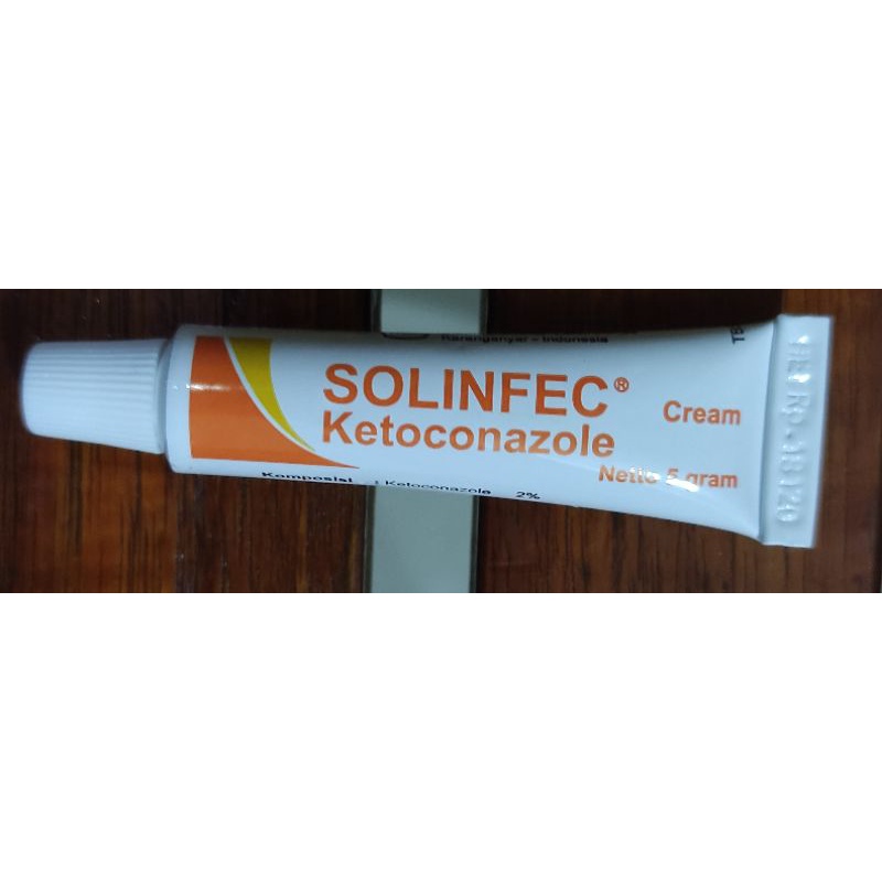 Solinfec Cream / Mengatasi Gatal Jamur / Kurap / Panu / Kutu Air