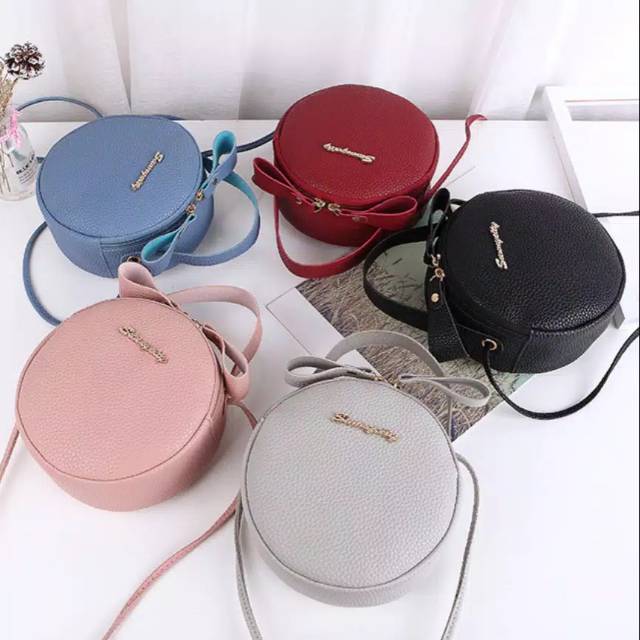 Tas Slempang Wanita Sling Bags SunnyCity Bulat