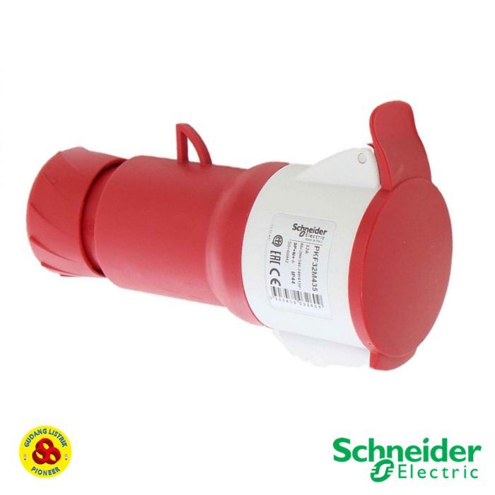 Schneider PKF32M435 3P 32A IP44 3P+N+E 5Pin Mobile Socket Industri