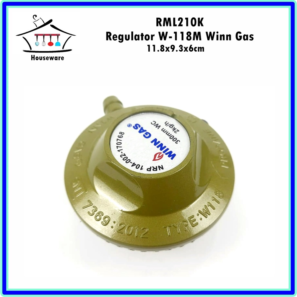 RML210L Regulator Gas W-118NM Winn Gas