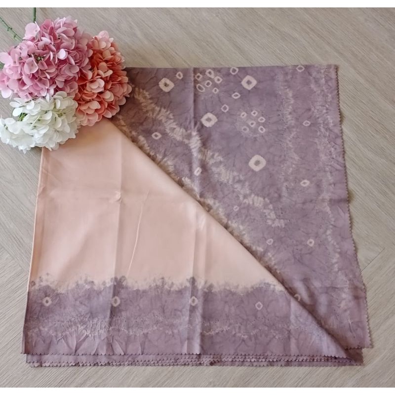 Jilbab Jumputan Palembang handmade