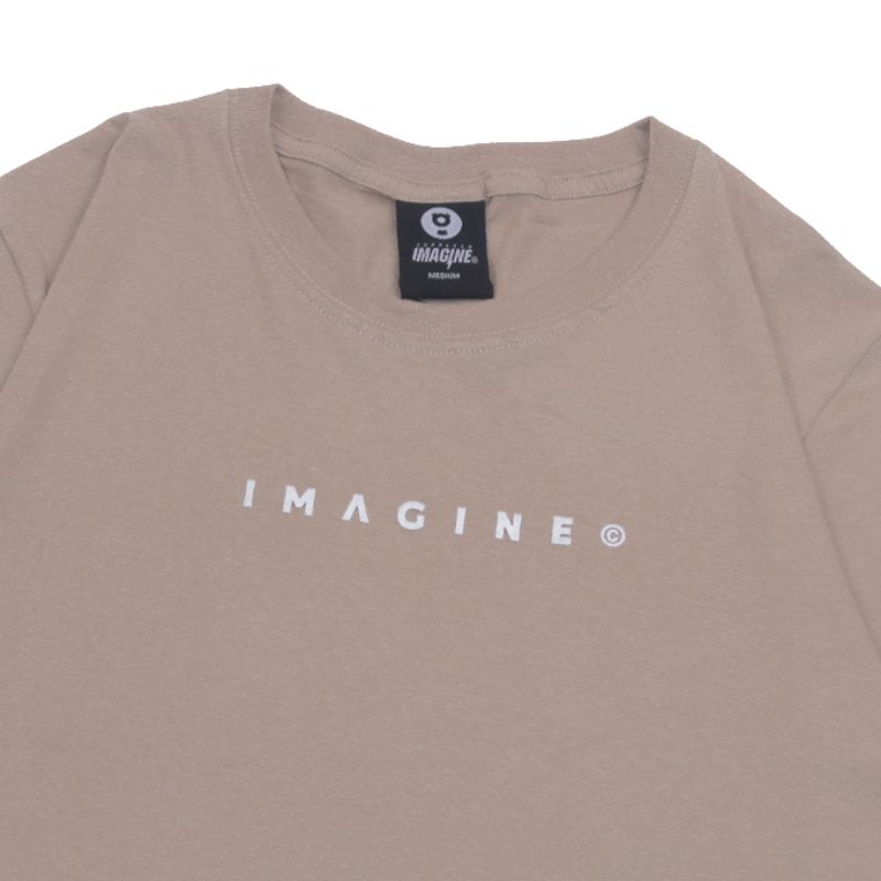 Imagineco Kaos Lengan Pendek &quot;Fano Beige&quot;