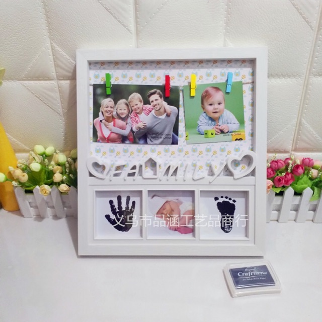 PHOTO FRAME / BINGKAI FOTO sidik jari tapak kaki bayi / footprint handprint
