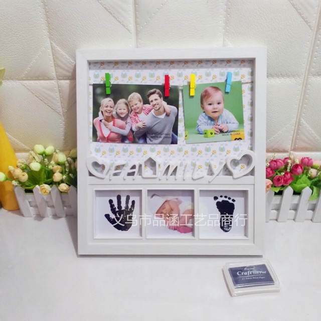 PHOTO FRAME / BINGKAI FOTO sidik jari tapak kaki bayi / footprint handprint