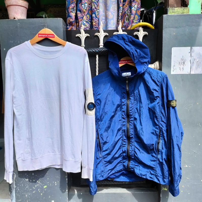 crewneck cp company arm lensa