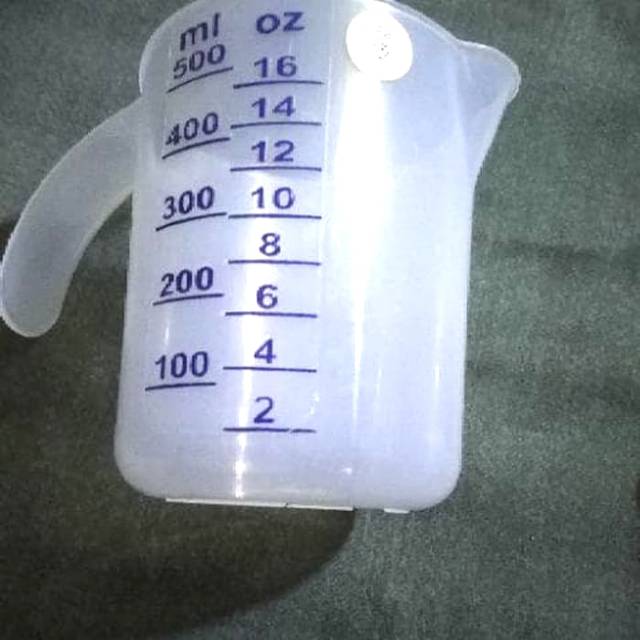 GELAS TAKARAN AIR / GELAS TAKAR 500 ml