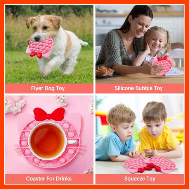 Pop It Fidget Toy Mainan Anak Tekan Gelembung Bubble Push Pop it-1