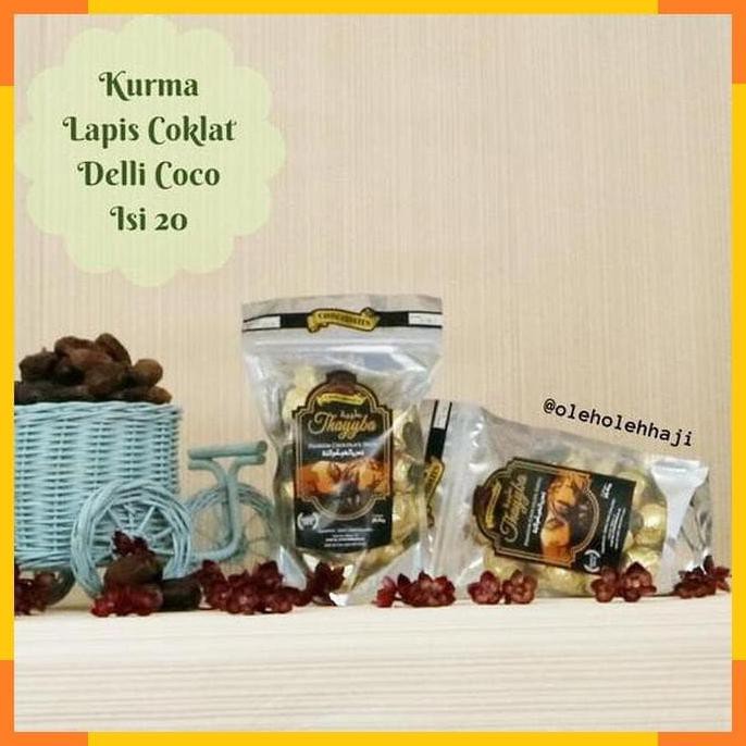 

Produk Unggulan Deli Coco Isi 20Pcs Coklat Kurma Oleholeh Haji Umroh