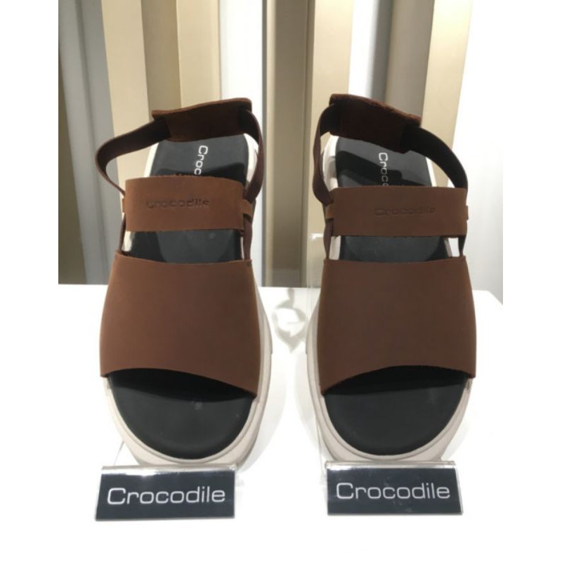 sandal kulit crocodile original