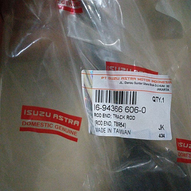 Long Tie Rod Isuzu Panther Kotak (Domestic-Genuine)