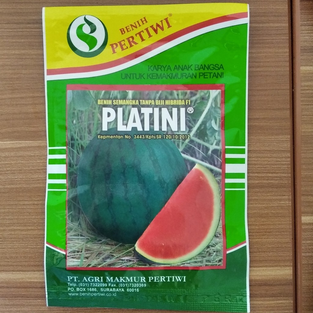 Semangka Platini Benih Pertiwi @ 20 gram