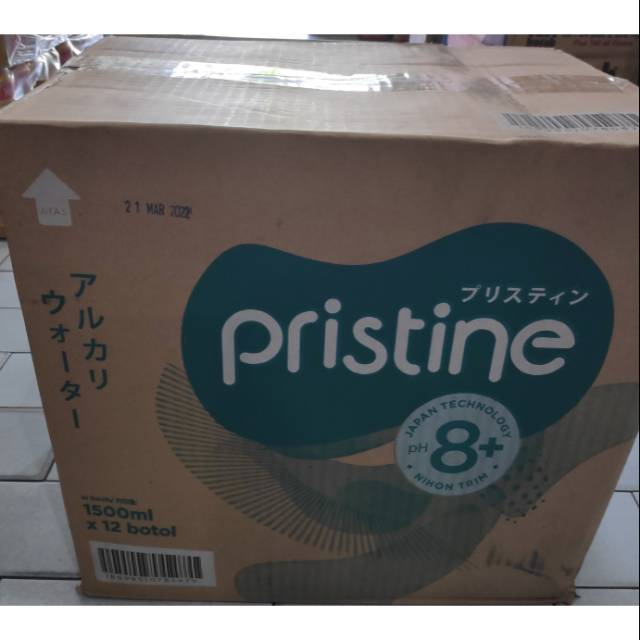 

Pristine Air Mineral PH 8+ 12 x 1500 ml