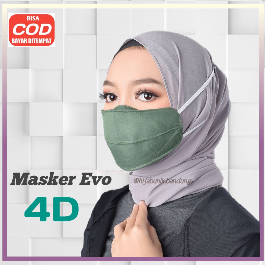 Masker Kain Toyobo Premium Evo 4D Earloop