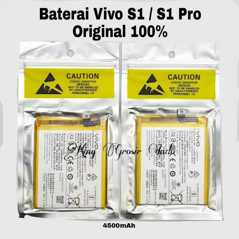 Baterai Vivo B-K3 / BK3 / S1 / S1 Pro Original 100% Battery