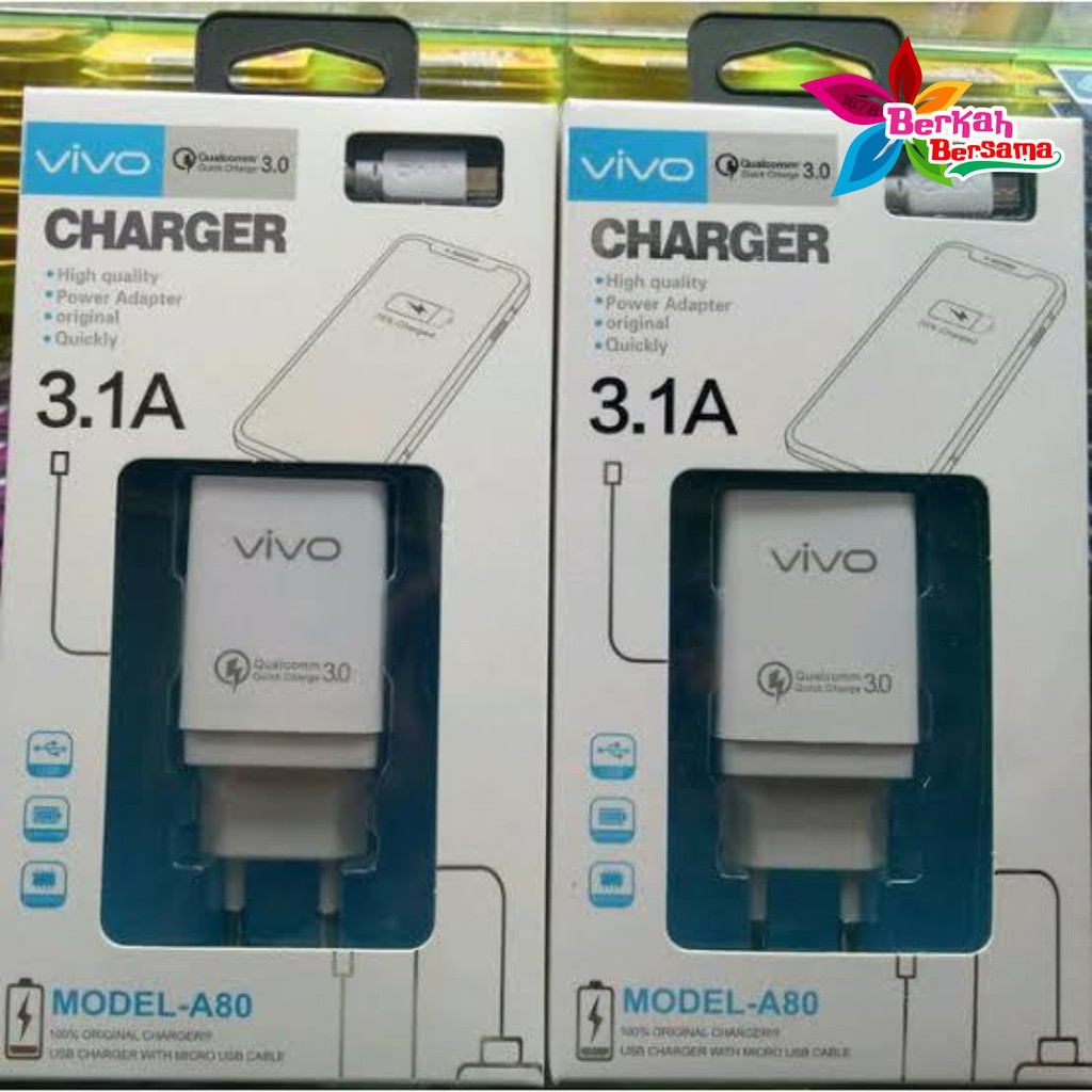 BM048 A80 Cashan Cashan VIVO 3Amper QUALCOM micro fast Charging Anti meledak Y83 V7 V5 V9 Y53 V11 BB4114