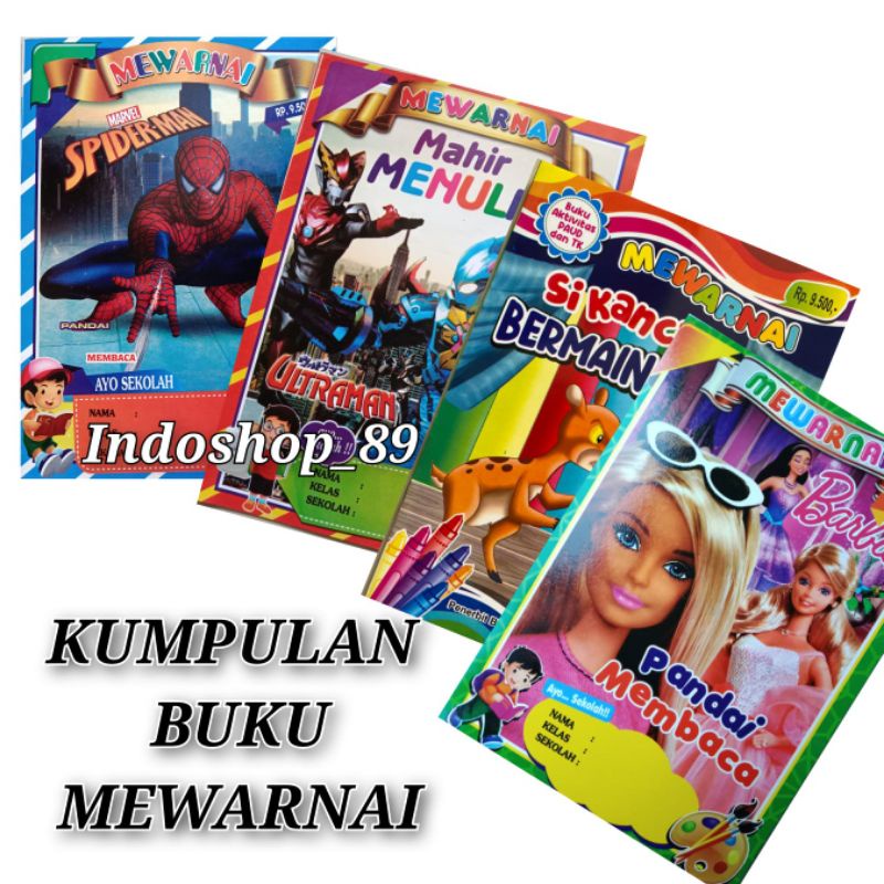 

Buku edukasi mewarnai untuk anak