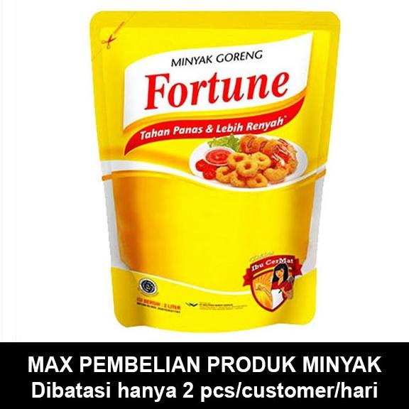 

Fortune Cooking Oil Pouch 2 Liter