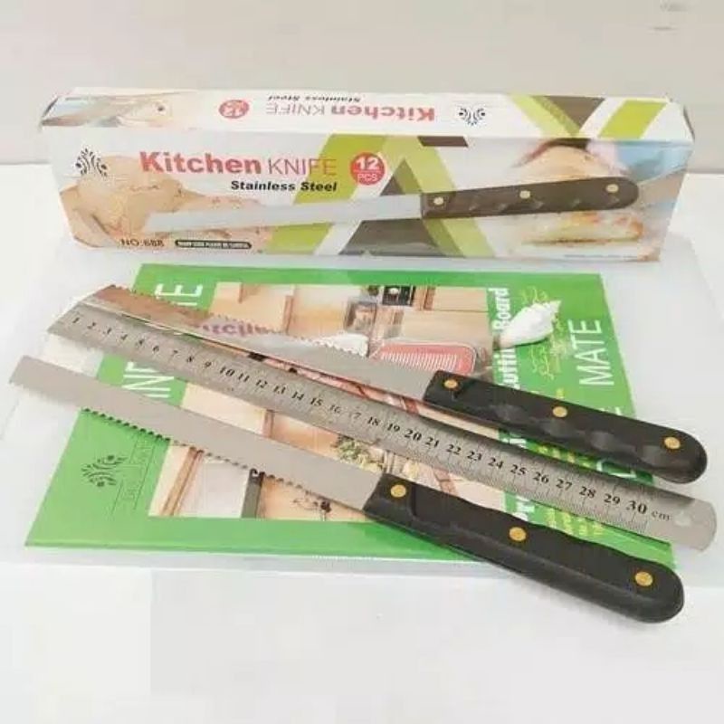 Jual Pisau Roti Kue Tart Kue Pisau Sisi Kitchen Knife