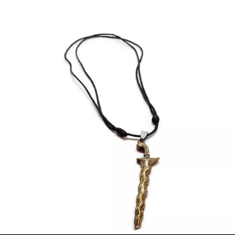 Kalung Pria Wanita Bandul Keris 1 pcs