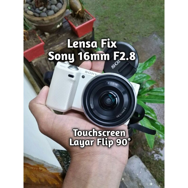 Sony Nex 5N Lensa Fix 16mm f2.8 bukan Nex-5r Nex-5t Nex-F3 A5000 A6000 A5100
