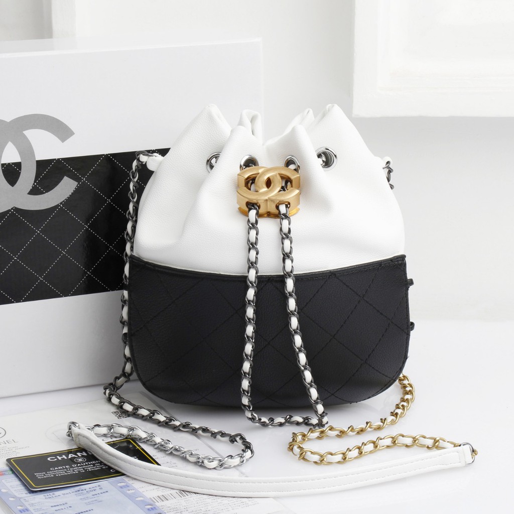 Chanel Purse Bucket Bag Included Box 51228 VL/C