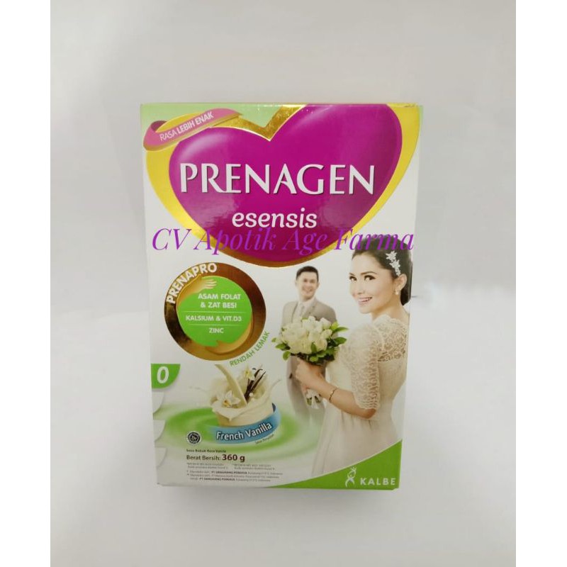 

Prenagen Esensis Vanilla 360 g atau gram (Kalbe Farma)