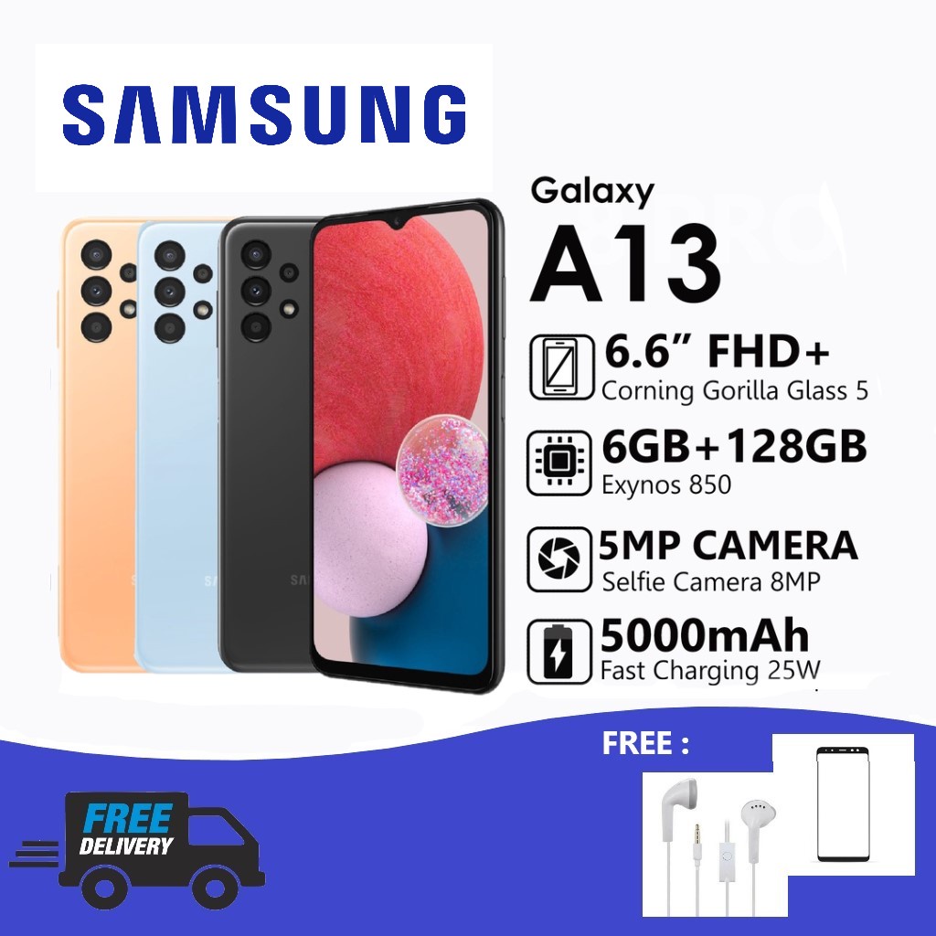 TERMURAH! Samsung Galaxy A13 6/128GB Murah Bergaransi