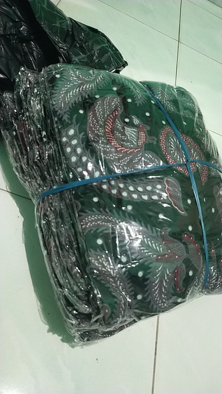 Danabrata Batik Hrb026 Kenongo Hem Pendek Padi Pekalongan M L Xl Batik Pria Murah